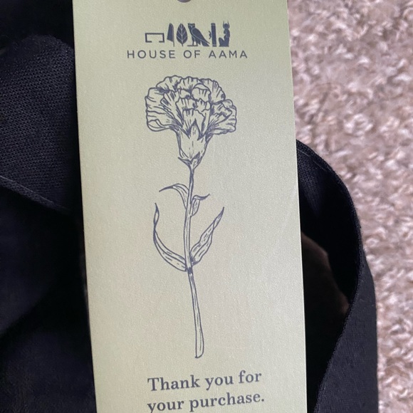 House of Aama Canvas Tote. NWT. - Picture 2 of 6